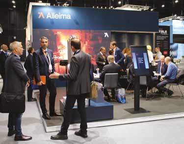 It was often a case of &lsquo;standing room only&rsquo; on the stand of one of the main event sponsors, Alleima, who recently changed their name from Sandvik Materials Technology.